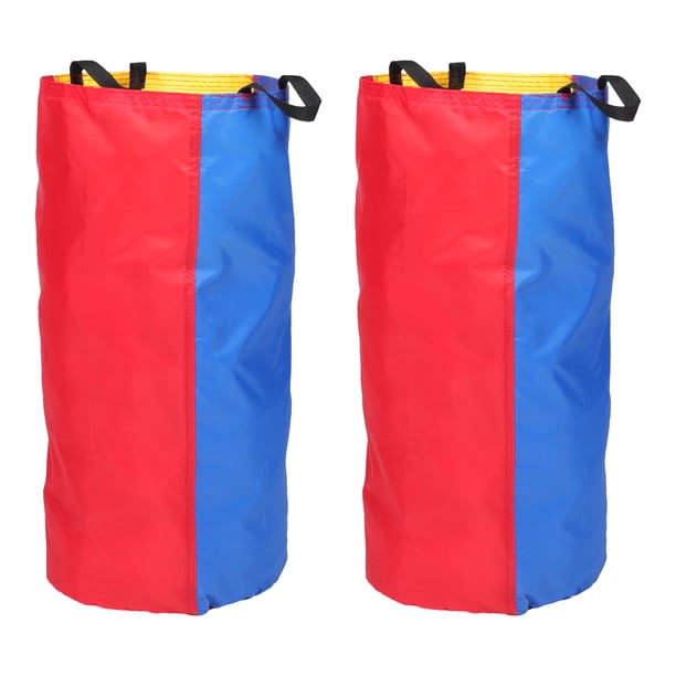 BRIGHTFUFU 2pcs saco de sacos al aire libre bolsa interactiva de salto de salto de carnaval juego de césped