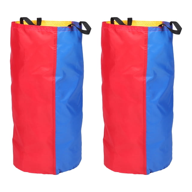 2 Pcs Sac Extérieur Sac de Course Sac de Saut Interactif Carnaval Fête Jeu de Pelouse