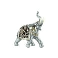 thumbnail image 2 of Urban Trends Polyresin Standing Trumpeting Elephant Figurine, 2 of 2