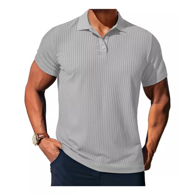 Playera Casual Moda Manga Corta Elástico Para Hombre