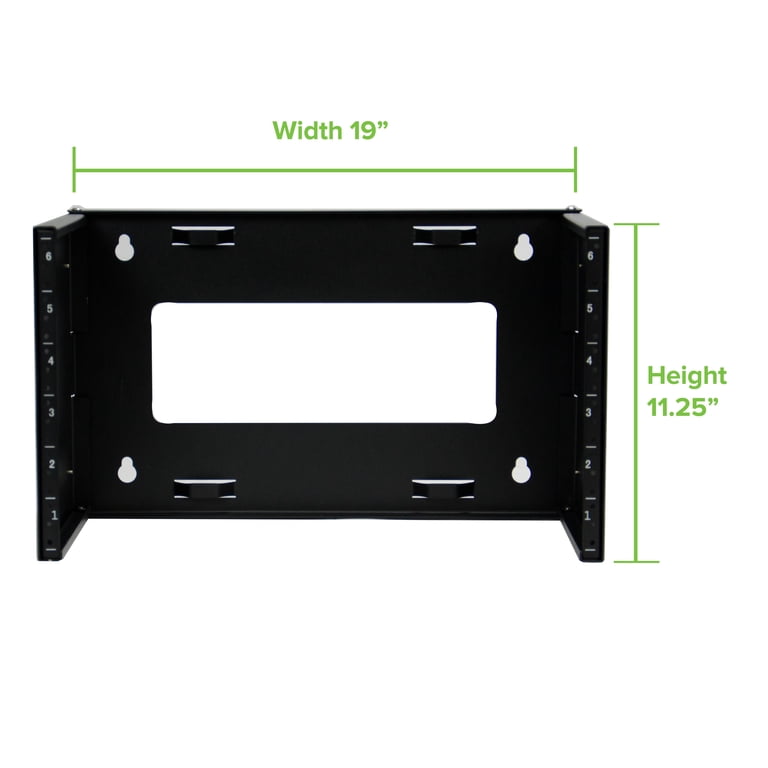 Network Cabinet 10 Inch Server NavePoint 9U Bracket Wall Mount Rack For ...