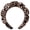 Leopard, variant on Spa Headbands for Washing Face or Makeup, Sponge Bubble Skincare Headbands, Puffy Terry Cloth Hairband for Women, Skin Care Makeup Headwear Hair Accessories for Girls(Leopard White)