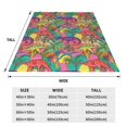 thumbnail image 3 of Sikiie Colorful Dinosaur Ultra-Soft Micro flannel Blanket Luxury All Seasons Warm Blanket for Bedding Sofa and Travel (4 sizes)-80"x60", 3 of 7