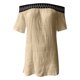 thumbnail image 3 of Puntoco moda mujer un hombro camiseta manga corta Casual camiseta tops blusa Puntoco Puntoco-4884, 3 of 3