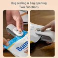 thumbnail image 2 of Vacuum sealer household portable sealing clip food preservation snack sealer plastic bag sealing clip, 2 of 5
