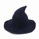 thumbnail image 2 of Decoraciones de Halloween, adornos de Halloween, regalos de Halloween, sombrero de bruja de verano de mago de gran venta, sombrero plegable con punta de punta, sombrero de Halloween, 2 of 3