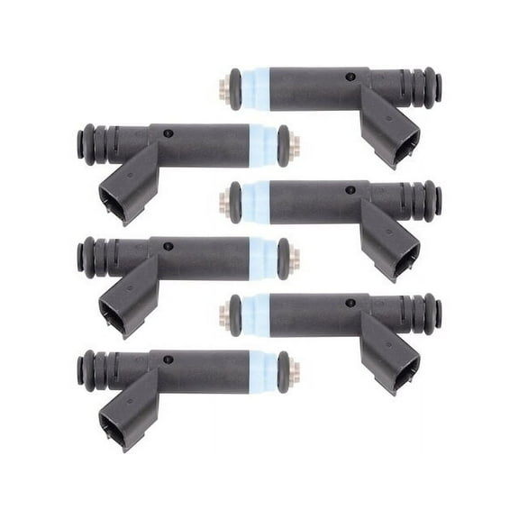 Fuel Injector Set 6 Piece - Compatible with 2001 - 2007 Chrysler Town & Country 3.8L V6 2002 2003 2004 2005 2006