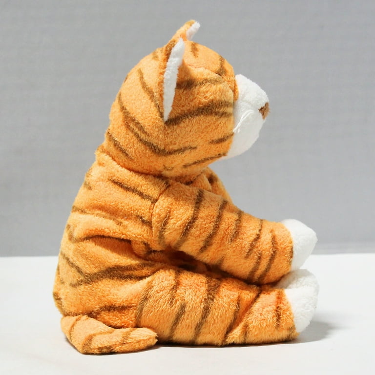 Ty Pluffies - Purrz the Orange Tiger Cat - Stuffed Animal