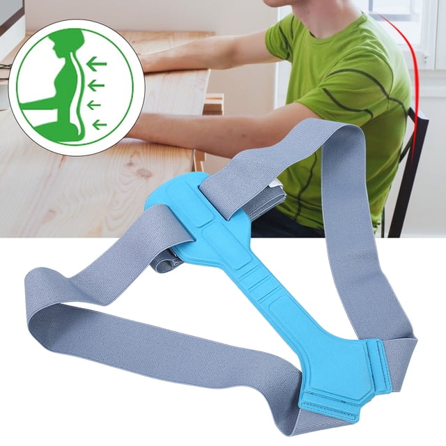 Posture Corrector, Spine Support Back Brace with Lightweight Adjustable Shoulder Strap and Powerful Memory Support Board, for Hunchback and Shoulder Neck Back