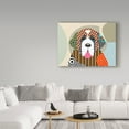 thumbnail image 3 of Trademark Fine Art 'Saint Bernard' Canvas Art by Lanre Adefioye, 3 of 3