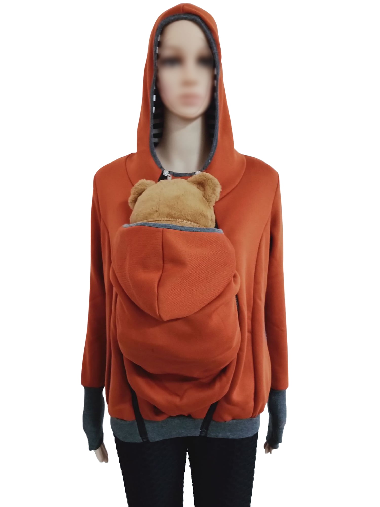 baby carrier hoodie