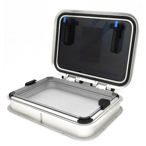 Gebo Boat Flushline Deck Hatch 80.50.40.01 | 17 3/4 x 12 5/8 Inch (Kit)