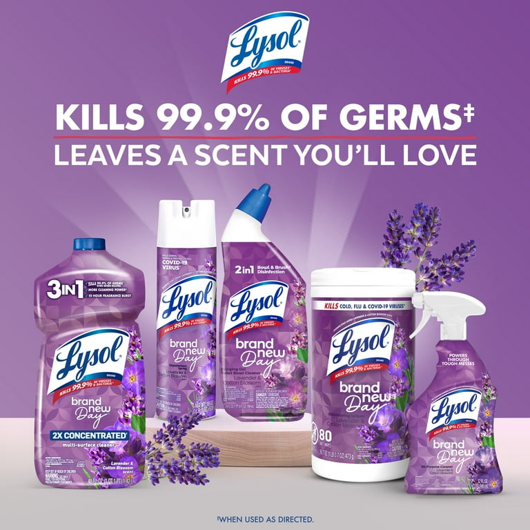 All-Purpose Cleaner Spray, Lavender & Cotton Blossom, 2-Pack photo 7