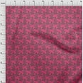 thumbnail image 3 of oneOone Viscose Chiffon Fabric Leaves & Floral Block Fabric Prints By Yard 42 Inch Wide, 3 of 4