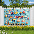 thumbnail image 6 of Colorful Design Balloon Decoration Children Celebration Banner for Birthday Party Kids Event Decoration, 6 of 9