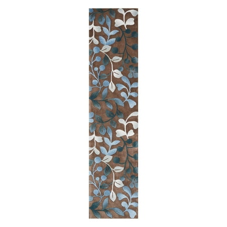 Mocha Rum - Nourison Contour CON02 Area Rug - Mocha