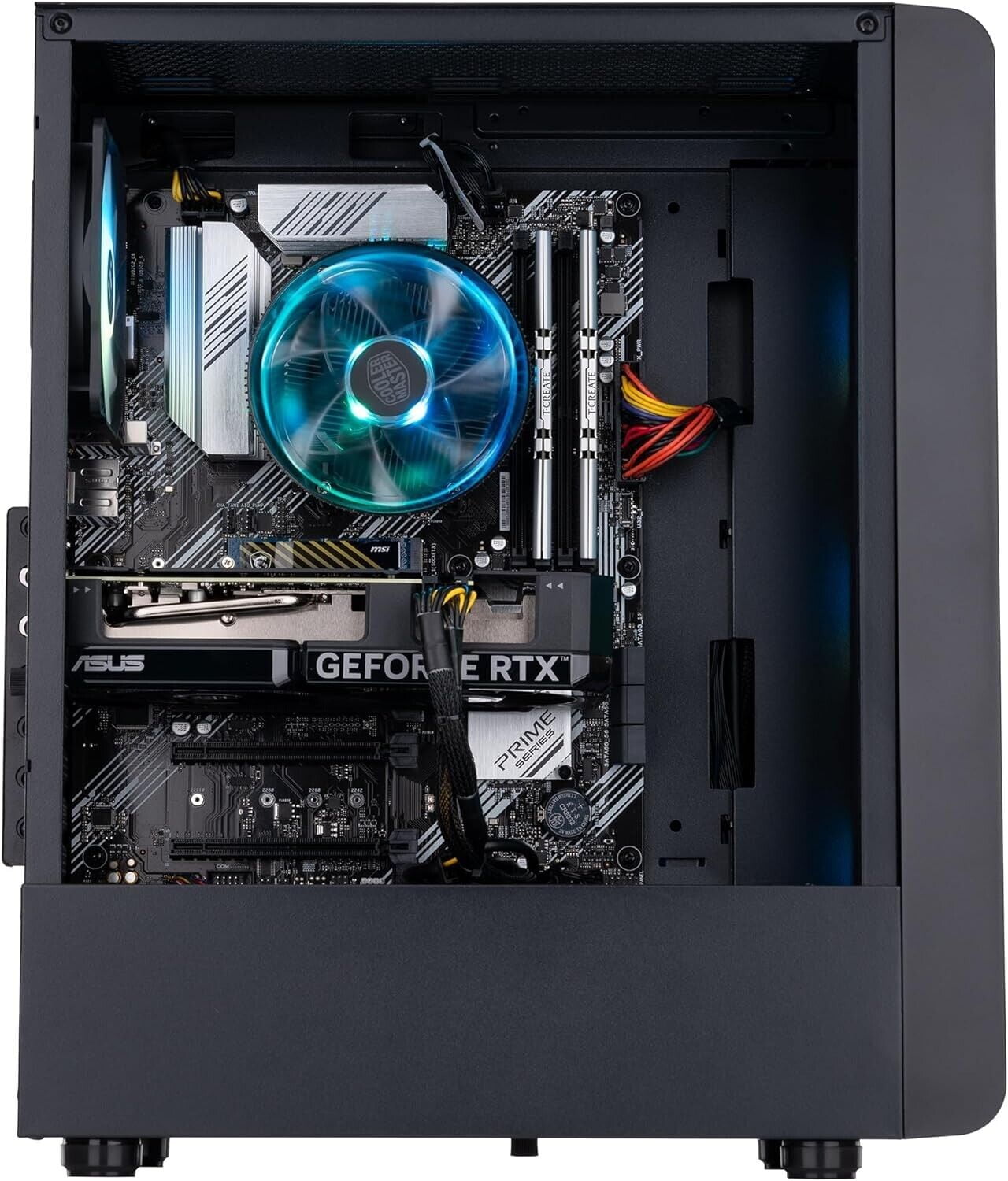 【村太PC】Ryzen7 5700x RTX4060 VTG Ryzen7 5700X and NVIDIA RTX4060 Gaming PC Desktop – Cyvbers