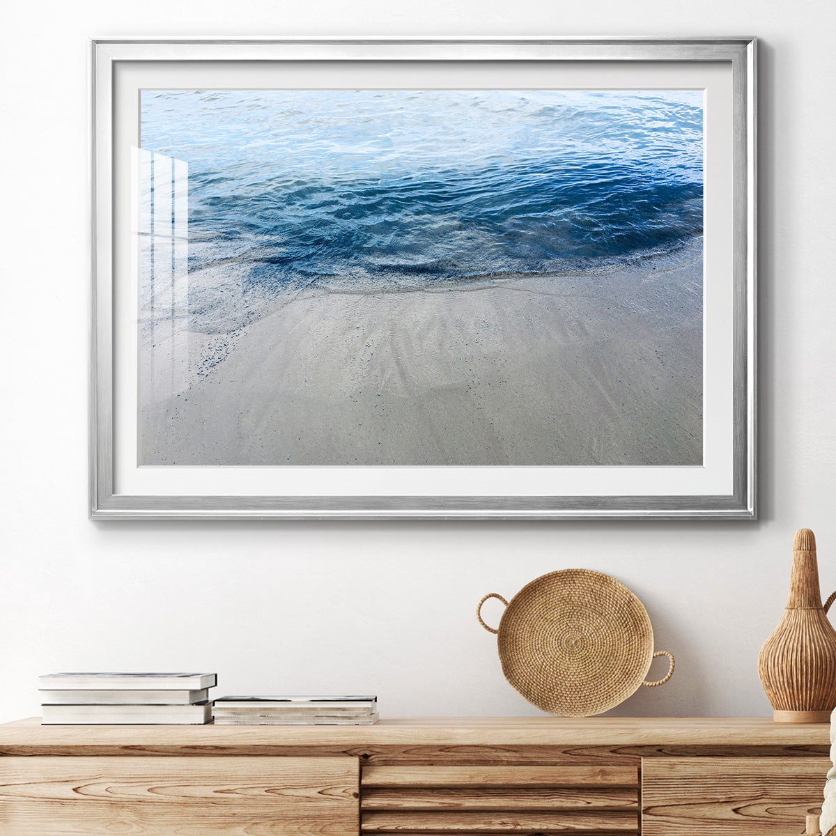 Aegean Blue Water Premium Framed Print - Ready to Hang