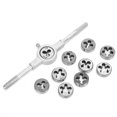 thumbnail image 2 of Domqga Screw Die,Screw Thread Tap Die Set External Thread Cutting Hand Tool Kit For Thread Processing,Hand Tools, 2 of 8