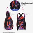 thumbnail image 2 of Junior Tennis Bag Water Proof High Capacity Highly Compatible Compartment Oxford Cloth Badminton Racket Sports Bag Outdoor Sports, 2 of 7