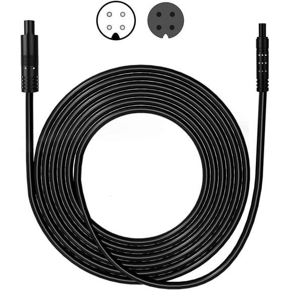 4 Pin 16.5Ft Dash Cam Rear View & Backup Camera Reverse Car Recorder Extension Cord (4-pin 16.5ft)