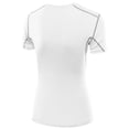 thumbnail image 2 of Sweetsmile Women Elastic Quick Dry Sport T-Shirt Essential Short Sleeve Crewneck Tight Tops Running Fitness Yoga Shirt For Women Summer Clearance, 2 of 2