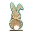 thumbnail image 1 of YWIYIUD 1PC Easter Rabbit Table Decorations Wooden Rabbit Spring Tiered Tray Decorations Farmhouse Rustic Table Centerpiece for Easter Home Spring Garden Party Tabletop Decor 6inch, 1 of 9