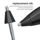 thumbnail image 5 of Seitruly Metal Smart Stylus Pen Nib Antideslizante Reemplazo de alta sensibilidad Escritura Tablet Plumas Punta Piezas Reemplazo para Electrónica, 5 of 6