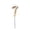7, variant on Gold Number Candles for Birthday, Cake Decorations, Champagne Gold Digit Candles for Anniversary Party Celebration Supplies 1Pcs