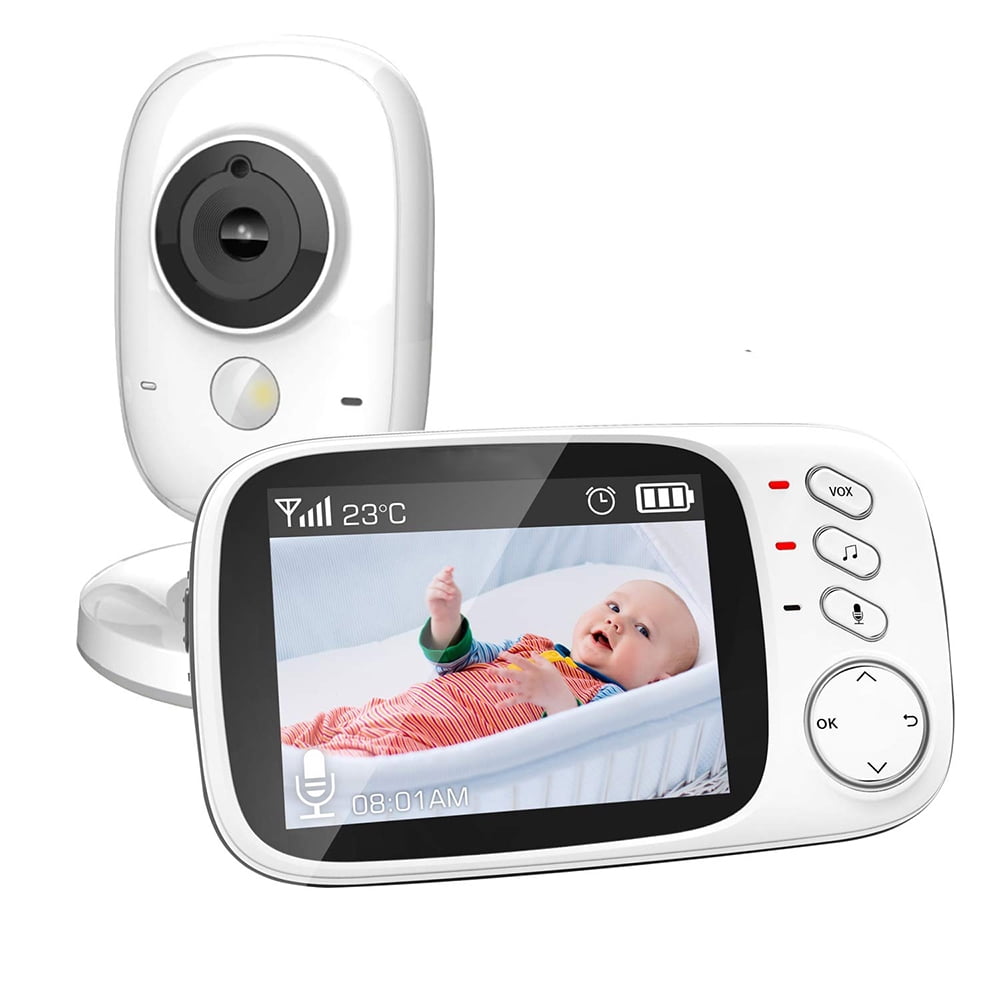 AUPERTO Baby Monitor with Camera, Night Vision, Support Multi Cameras