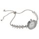 thumbnail image 1 of Reloj de Cuarzo para Mujer con Diamantes de imitación Reloj de Pulsera de Cristal Pulsera Diseño de Sirena de Moda Reloj de Brazalete Reloj de Diamantes Adorno de Cristal Reloj para Hombre Plata, 1 of 6