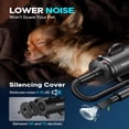 thumbnail image 3 of EGFKI Secador Para Perros, Soplador De Fuerza De Alta Velocidad Para El Cuidado De Mascotas De 5.2Hp/ 3800W Con 4 Boquillas, Secador De Pelo Para Perros De Velocidad Y Temperatura Ajustables Para El A, 3 of 5