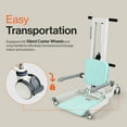 thumbnail image 3 of SuperHandy GoRise Transfert de Patient TX à Levage Capacité de 500 lb, Aluminium Portable du Sol au Debout avec Soutien Ergonomique, 3 of 8
