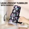 thumbnail image 5 of 20OZ Unicorn Tumbler with Handle Stainless Steel Insulated Mug for Coffee Tea Perfect Presents for Women Unicorn Lovers Suitable for Birthday Christmas and Breakfast Dates, 5 of 6
