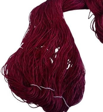 Knitsilk 3 Ply 100% Mulberry Silk Lace Weight Yarn, 50Gm-260Yards, Purple (Pack of 1)