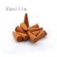 thumbnail image 1 of Xiao Hua Conos de incienso fresco de sándalo, 90 g (aproximadamente 96 unidades), fragancia para relajación y meditación, decoración del hogar, vainilla., 1 of 3