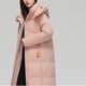 thumbnail image 5 of Parkas de manga larga para mujer, otoño e invierno, holgadas, de longitud media, con capucha, cálidas, abrigos de manga larga para mujer, 5 of 6