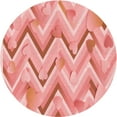 thumbnail image 1 of Ahgly Company Indoor Round Patterned Pastel Pink Area Rugs, 8' Round, 1 of 6