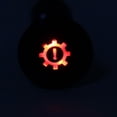 thumbnail image 4 of Signal Indicator Light, DC 12V 8mm Red LED Aluminum Shell with Symbol (Gearbox Failure) 2Pcs, 4 of 5