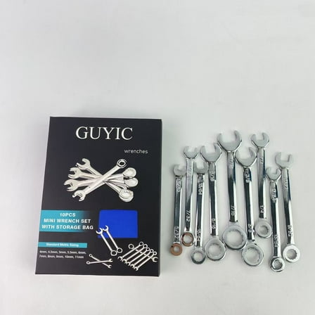 GUYIC Wrenches,Large Wrench Set with 15/16″, 1″, 1-1/16″, 1-1/8″, 1-3/16″, 1-1/4″ | 12 Point