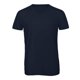thumbnail image 1 of B&C - Camiseta triblend cuello pico   Modelo Favourite hombre caballero (Azul marino), 1 of 2