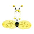 thumbnail image 2 of Disfraz de abeja con alas para niños, ideal para fiestas temáticas de presentaciones escénicas. y diadema, 2 of 6