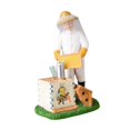 thumbnail image 5 of CoudarTitie Beekeeping Art Statue, Resin Figurine, Artwork, Ornament, Sculpture for Desktop, Inspecting Honeycomb, 5 of 9