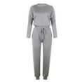 thumbnail image 3 of Lumento Womens 2 Piece Outfits Set Pajamas Set Nightwear Sleepwear Sets Slim Pants and Lounge Tops, 3 of 8