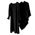 thumbnail image 5 of EnJoCho Musli𝗆 Dress for Girls Islami𝖼 Prayer Abaya Dress Long Sleeve Kaftan Robe Maxi Dress with Hijab Kids Ramadan Eid Outfit Burka, 5 of 6