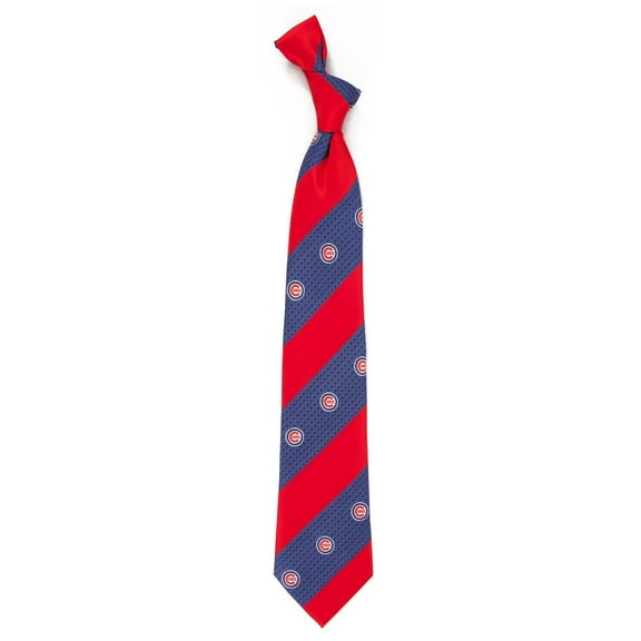 Men's Chicago Cubs Geo Stripe Tie