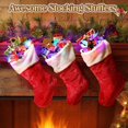 thumbnail image 4 of 50/30/10 piezas de juguete luminoso navideño creativo lindo Papá Noel árbol de Navidad juguete luminoso para niños regalo fiesta de Navidad decoración de año nuevo, 4 of 5