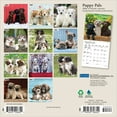 thumbnail image 2 of Puppy Pals | 2026 7x14" (Hanging) Monthly Mini Wall Calendar | Plato, 2 of 9