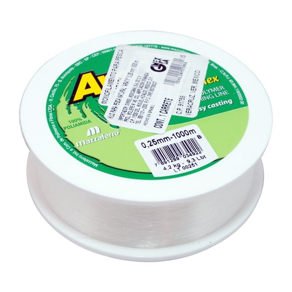 Hilo de Pesca Natural Araty 500M 1.0Mm 19As1009B