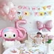 thumbnail image 3 of Sanrios Anime Cinnamoroll Kuromi Melody Theme Birthday Party Decoration Supplies Kawaii Balloons Animal Balloon Kids Toys Gifts, 3 of 5